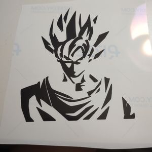 Dragon ball z and Wolf decal